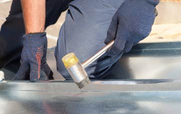 Troan metal flat roofing repairs